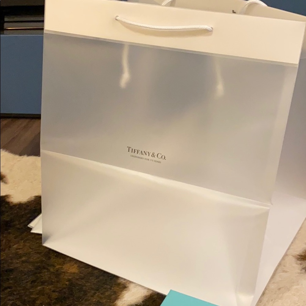 Tiffany plastic bag